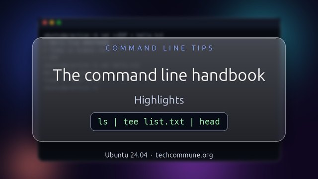 Command Line Handbook: Practical recipes for sysadmins