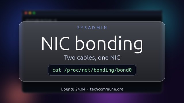 NIC Bonding