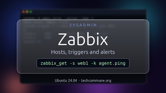 Zabbix: Install, Hosts, Triggers and Alerts
