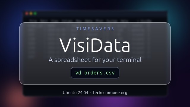 VisiData: a spreadsheet for your terminal
