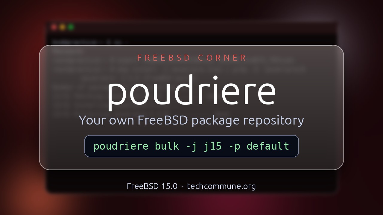 Video: poudriere (FreeBSD video)