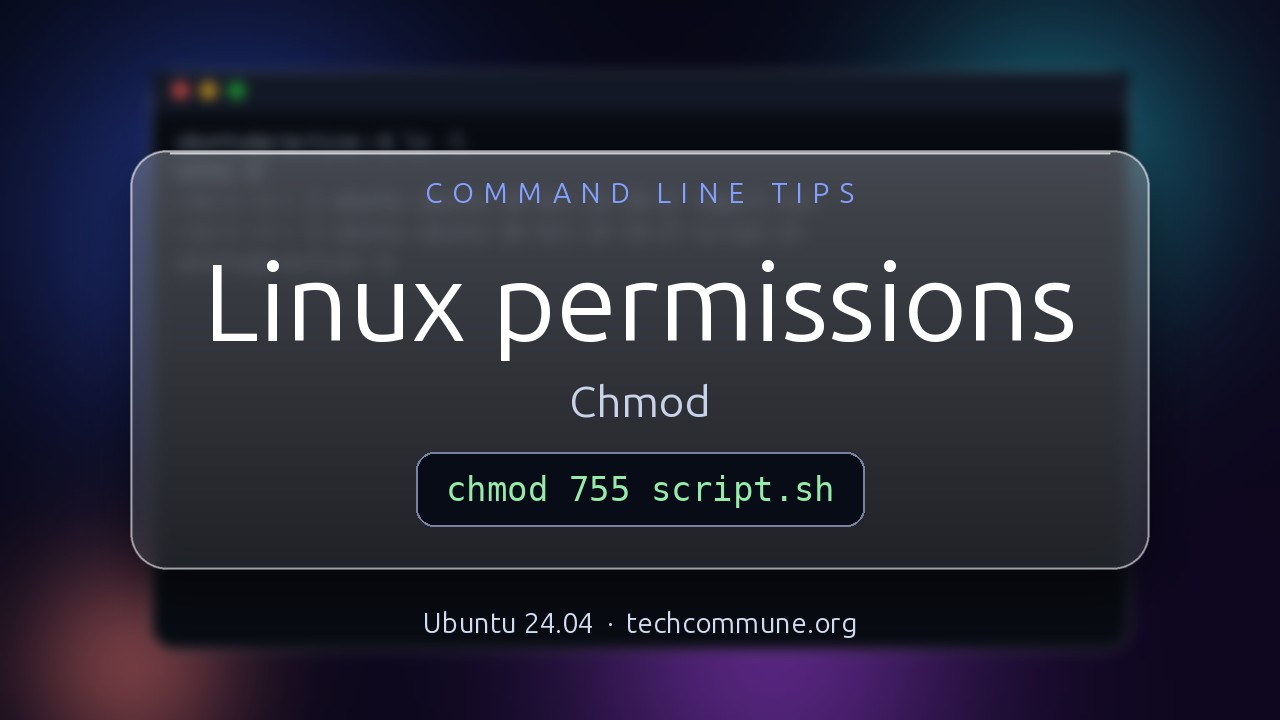 Video: Linux permissions (Command Line Tips video)