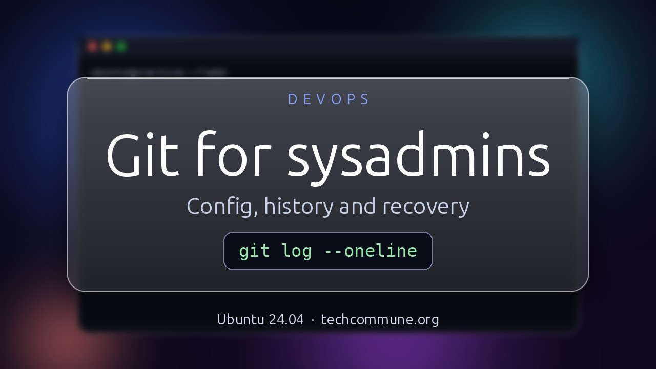 Video: Git for Sysadmins (DevOps video)