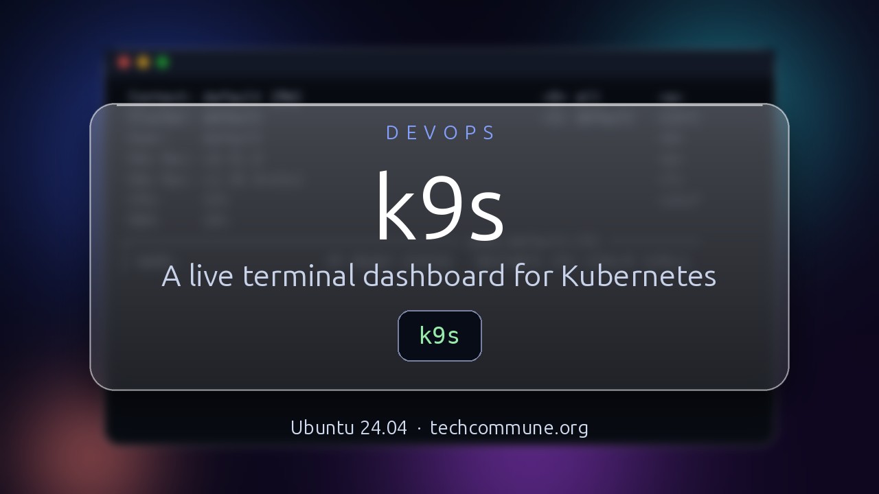 Video: k9s Quick Reference (DevOps video)