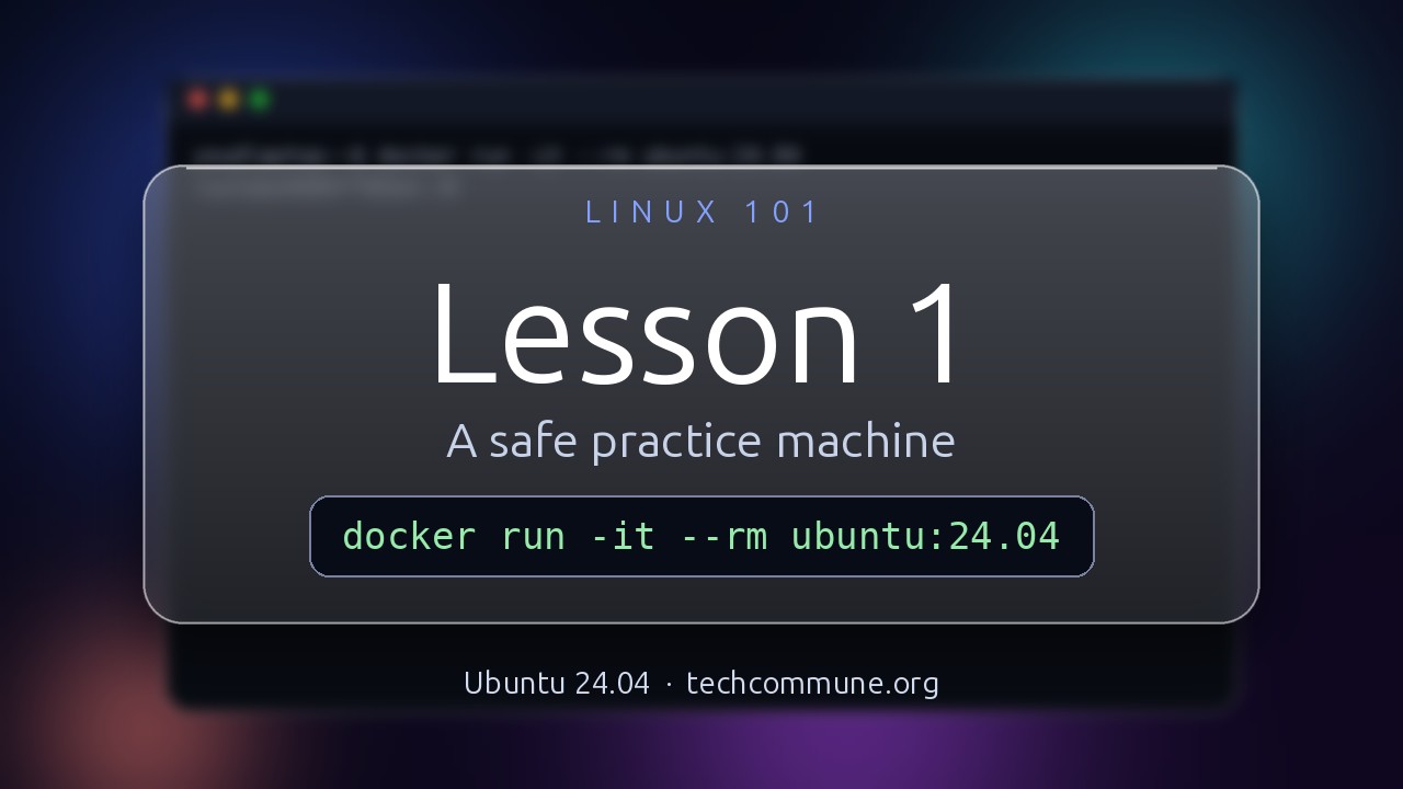Video: Set Up a Safe Practice Machine (Linux 101 video)