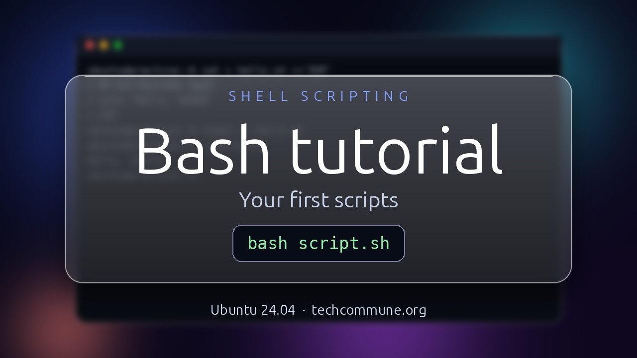 Video: Bash tutorial (Shell Scripting video)