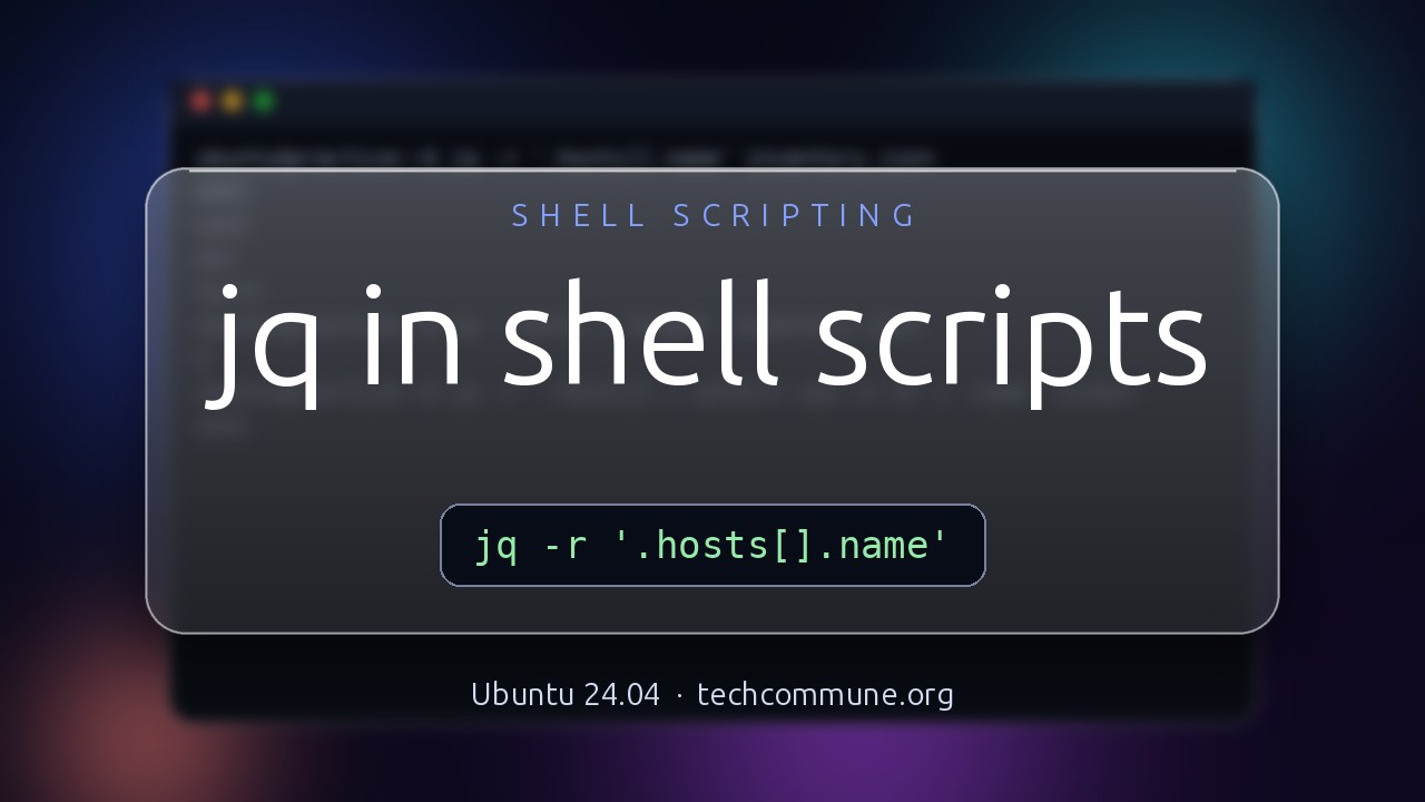 Video: jq in shell scripts (Shell Scripting video)