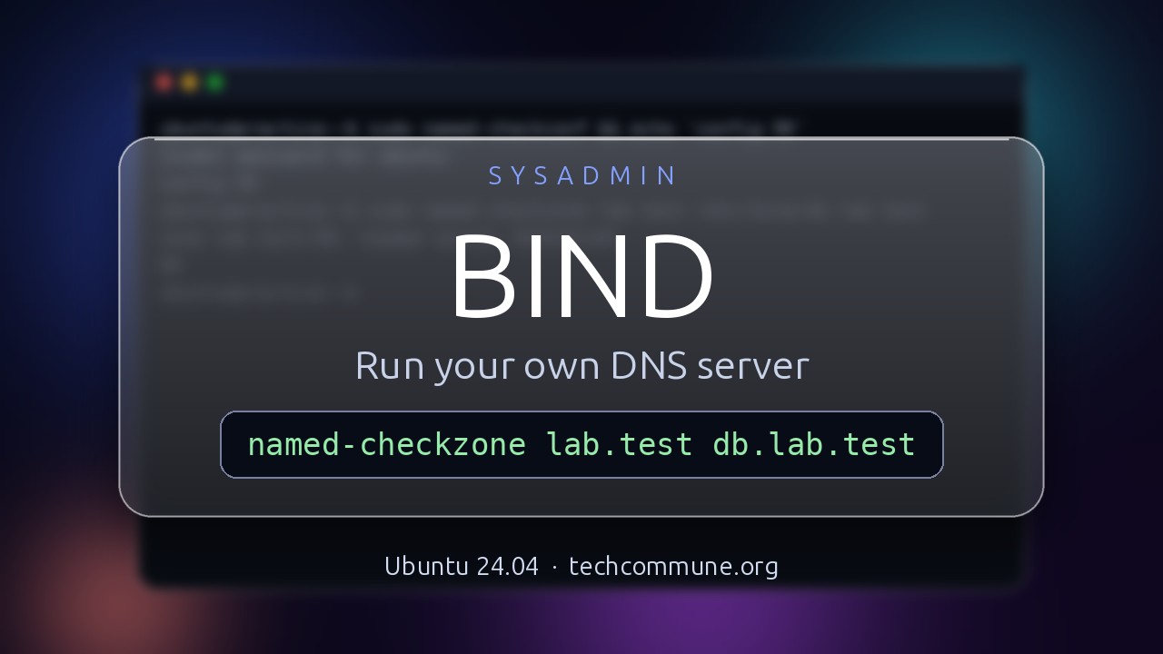 Video: BIND (sysadmin video)