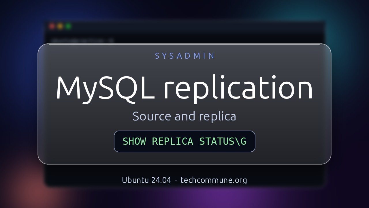 Video: MySQL Replication Guide (sysadmin video)