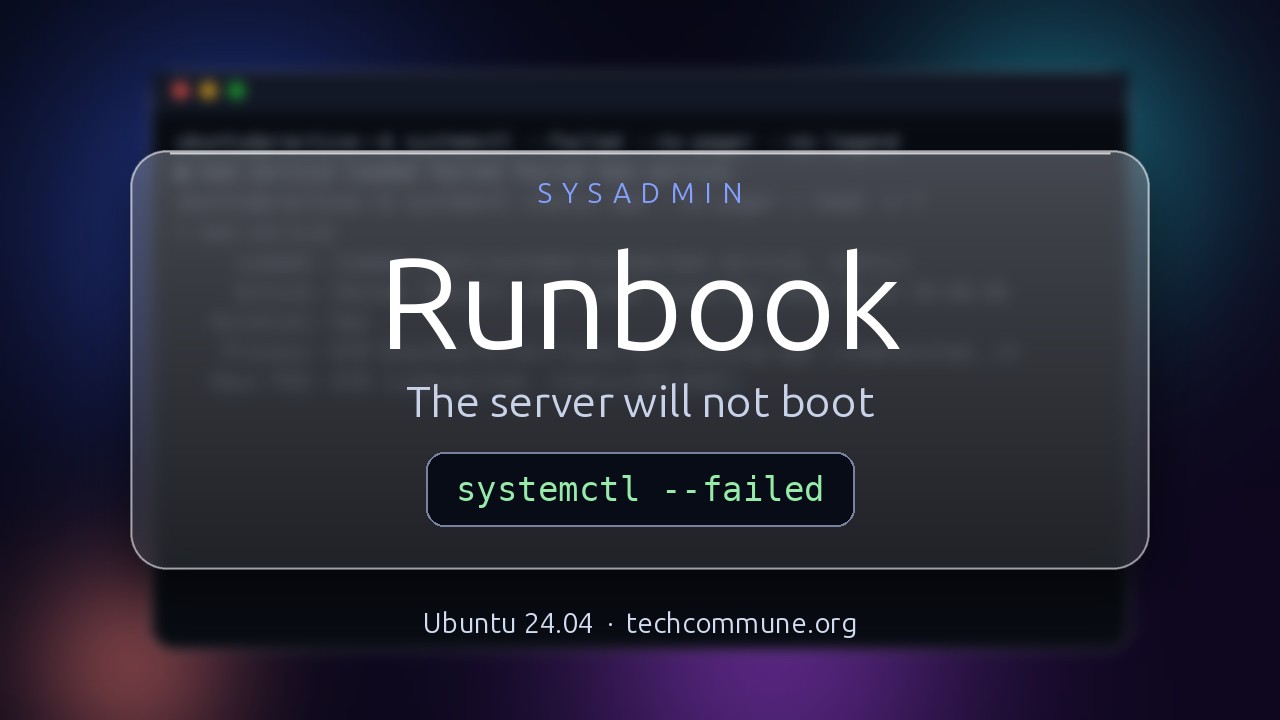 Video: Runbook (sysadmin video)